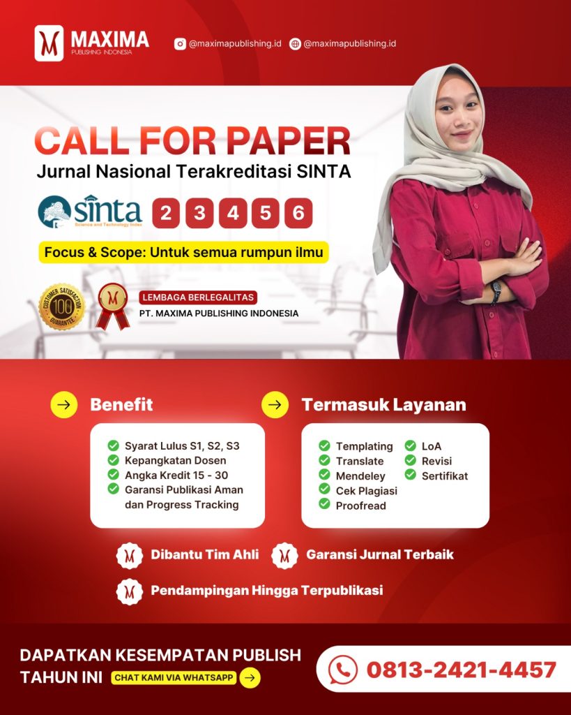 Pendampingan Publikasi Jurnal SINTA Garansi Uang Kembali